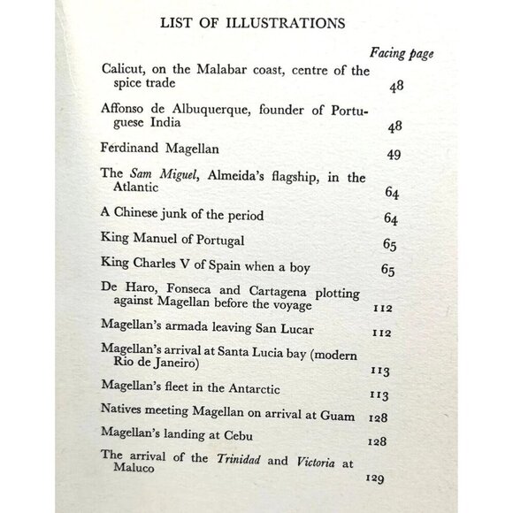 So Noble A Captain SIGNED 1958 Magellan Biography Nautical History Parr HC HBS - Picture 6 of 7